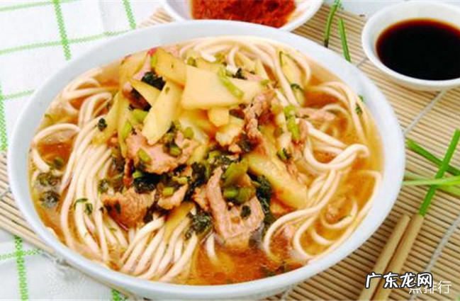 中国十大面条排行榜 中国各地特色面条排名