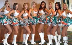 美国十大热门啦啦队 美女成群深受观众喜爱