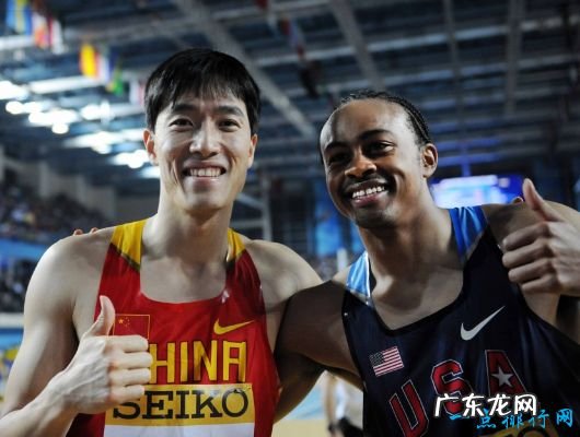 110米栏世界纪录 梅里特12.8秒第一刘翔12.88秒居第三