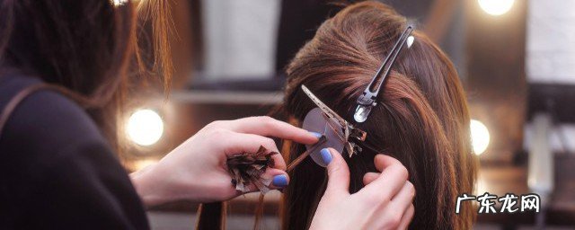 长发如何戴假发