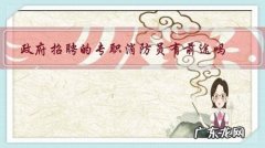 政府招聘的专职消防员有前途吗？待遇怎么样？