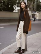 秋天如何搭配针织开衫？