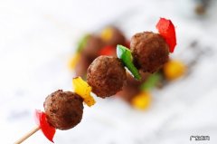 彩椒牛肉串怎么做