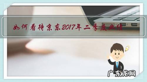 如何看待京东2017年二季度业绩?