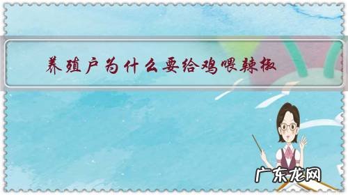 养殖户为什么要给鸡喂辣椒,有什么好处?