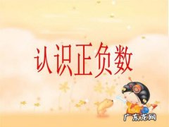 小学数学六年级正负数的意义