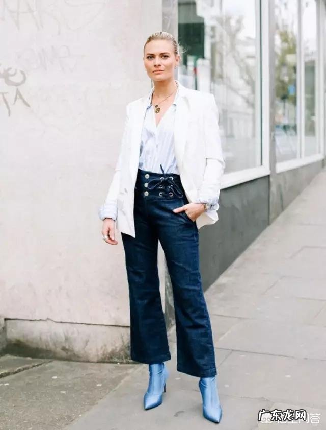 矮胖穿阔腿裤长衬衫可以搭配吗?