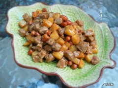 正宗牛肉丁怎么做