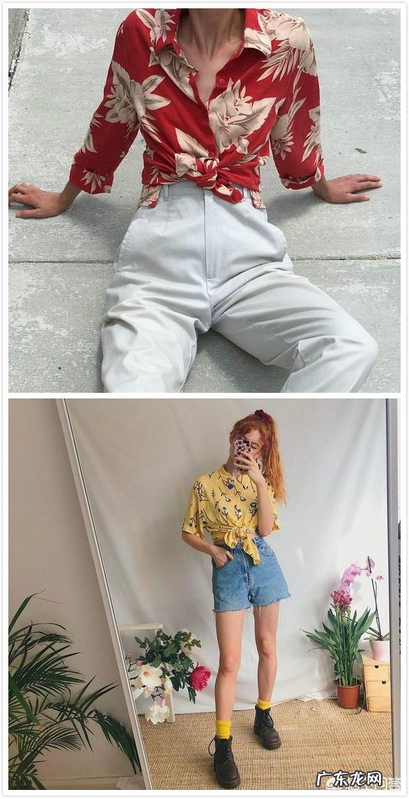 碎花衬衫的原始版“爸爸衫”应该如何搭配?