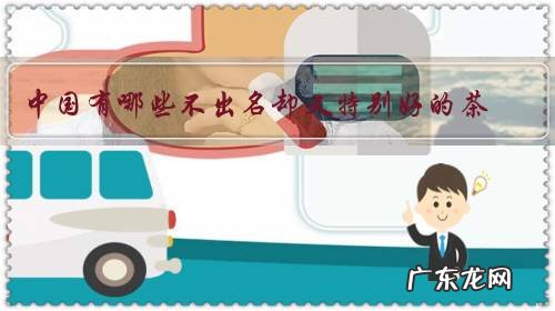 中国有哪些不出名却又特别好的茶？