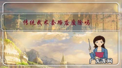 武术国标套路 传统武术套路应废除吗?