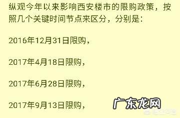 西安市什么时候能取消限购