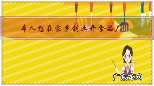 本人想在家乡创业开食品厂,有技术没资金没销路,大家有哪些建议?