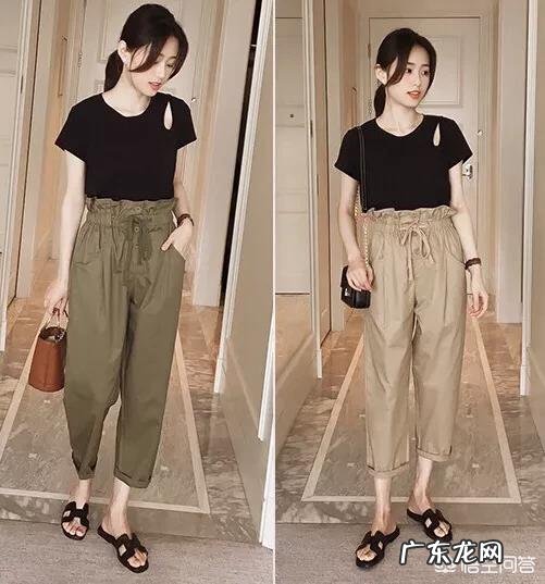 黑色上衣配什么颜色裤子好看?