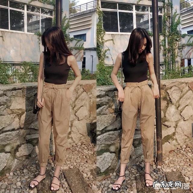 黑色上衣配什么颜色裤子好看?