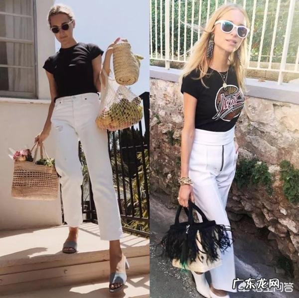 黑色上衣配什么颜色裤子好看?