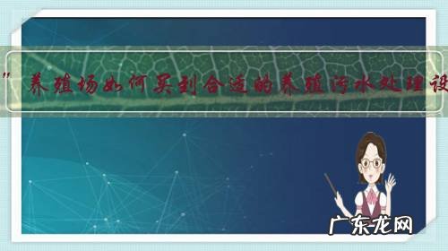 “佩奇”养殖场如何买到合适的养殖污水处理设备?