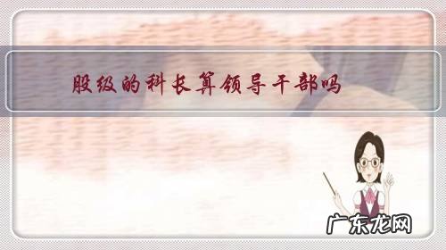 科长和股长是什么级别 股级的科长算领导干部吗?