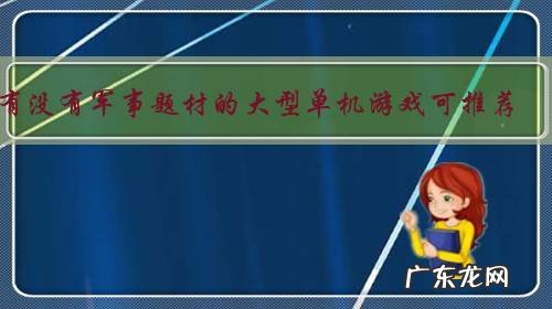有没有军事题材的大型单机游戏可推荐?