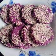 煎紫薯饼怎么做