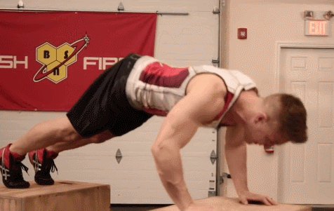 男人做俯卧撑对身体有好处吗