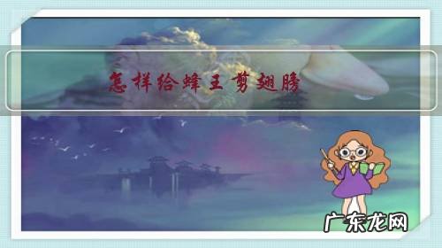 怎样给蜂王剪翅膀?