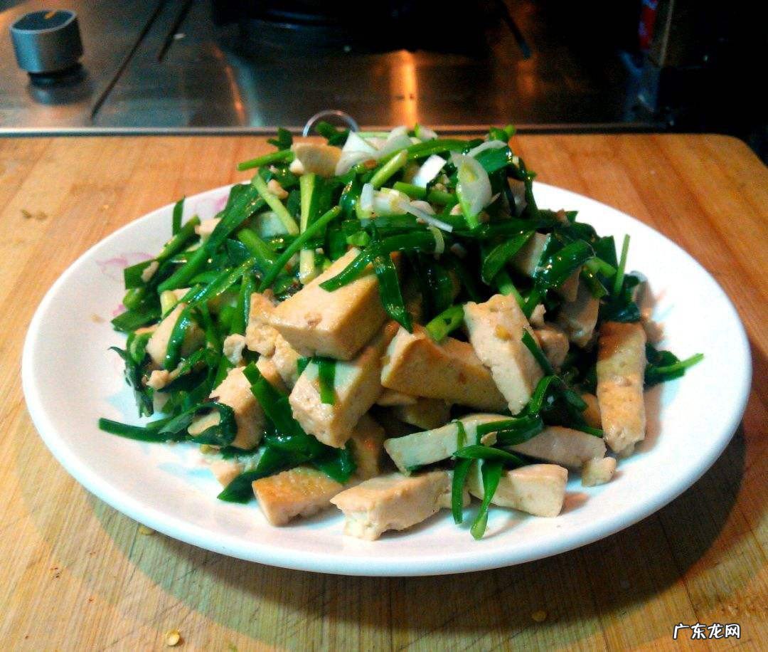 韭香豆腐怎么做