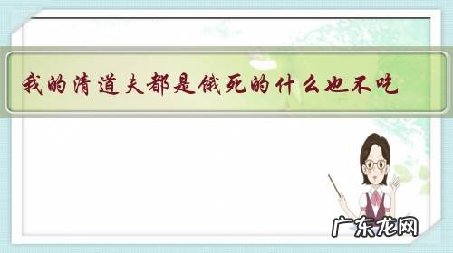 我的清道夫都是饿死的什么也不吃？