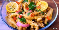 柠檬泡椒鸡瓜怎么做