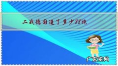 二战德国造了多少88炮？