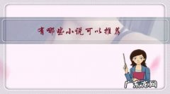 有哪些小说值得推荐 有哪些小说可以推荐？