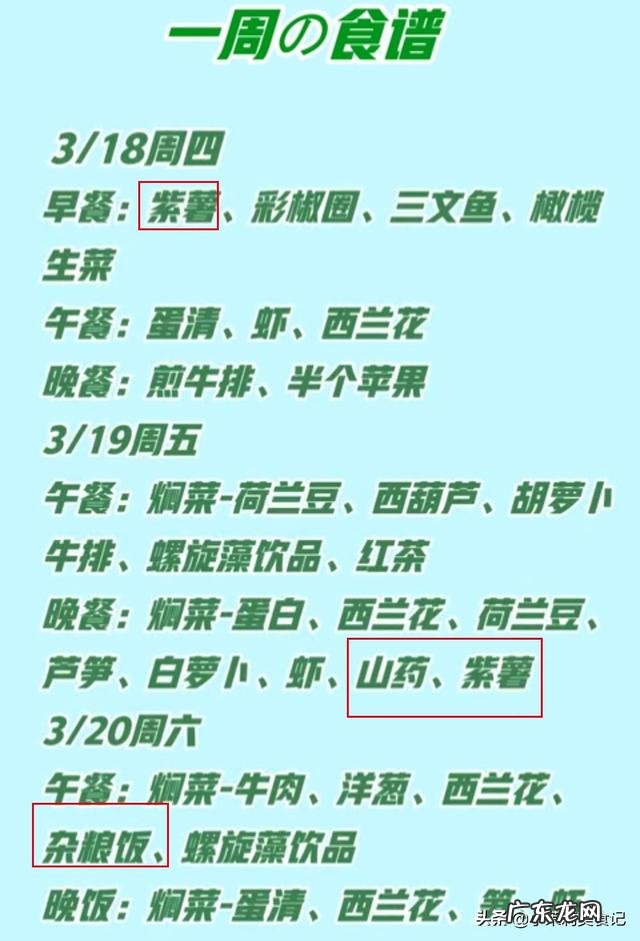 尹正瘦回锥子脸,晒3周减肥食谱,坚持“3吃3不吃”,健康有效