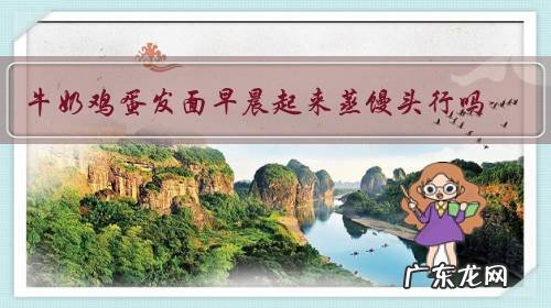 牛奶鸡蛋发面早晨起来蒸馒头行吗?