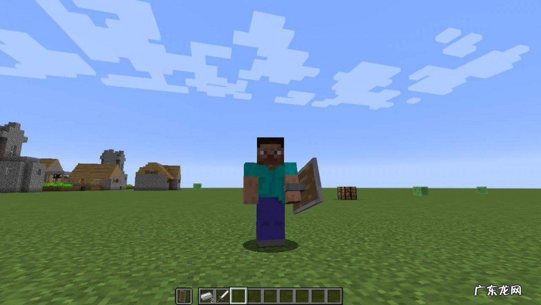 我的世界盾牌怎么用