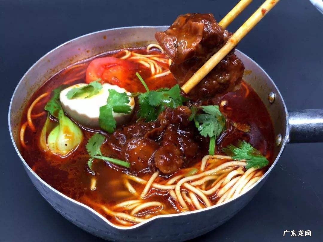 打卤汤面的制作方法