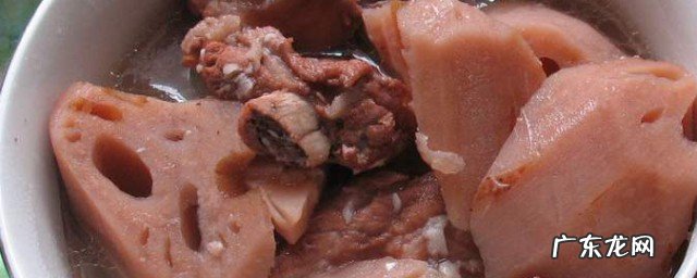 五花肉炖藕方法