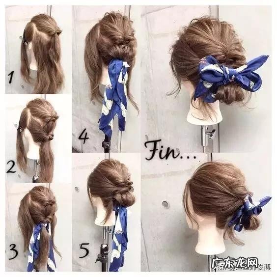 有哪些好看又简单易学的中长发编发教程可以分享？