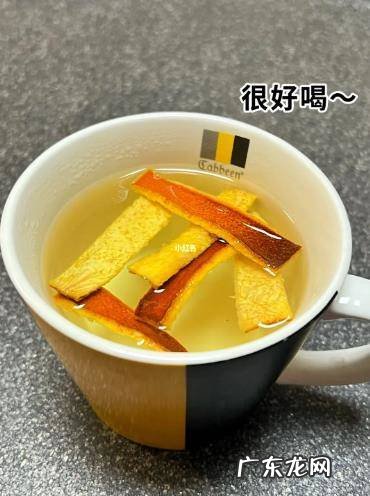 空气炸锅自制烤橘子皮干,泡水喝好处多