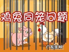 鸡兔同笼的十种解法