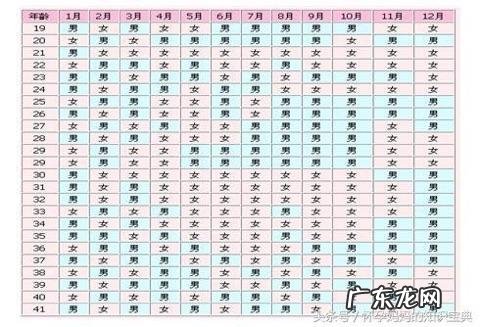 有详细的生男生女表吗?