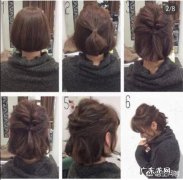 中短发的人该怎样编发？