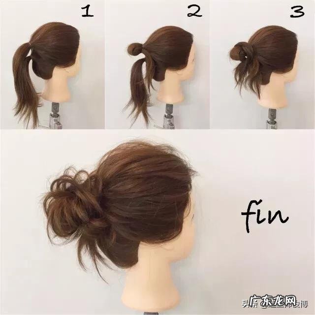 中短发的人该怎样编发？