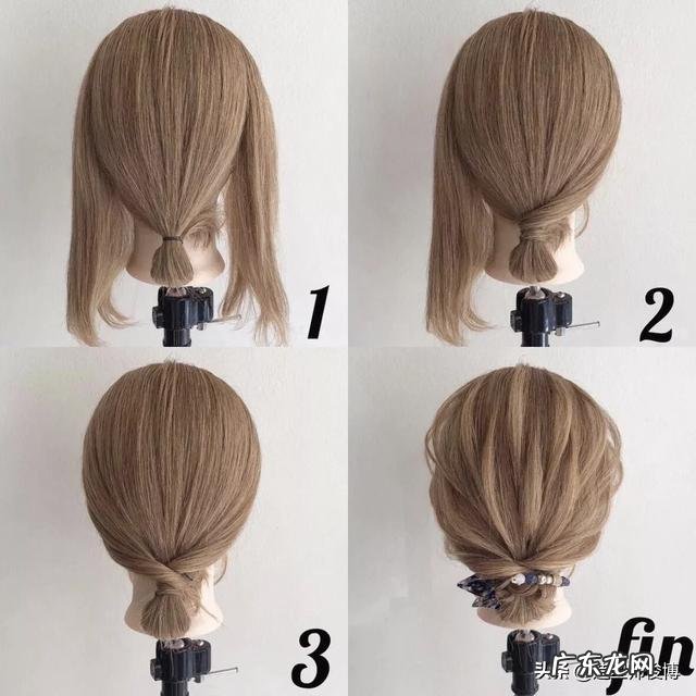 中短发的人该怎样编发？