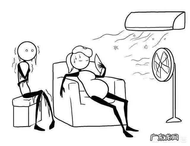 天太热, 很难过, 孕妇能吹空调吗?