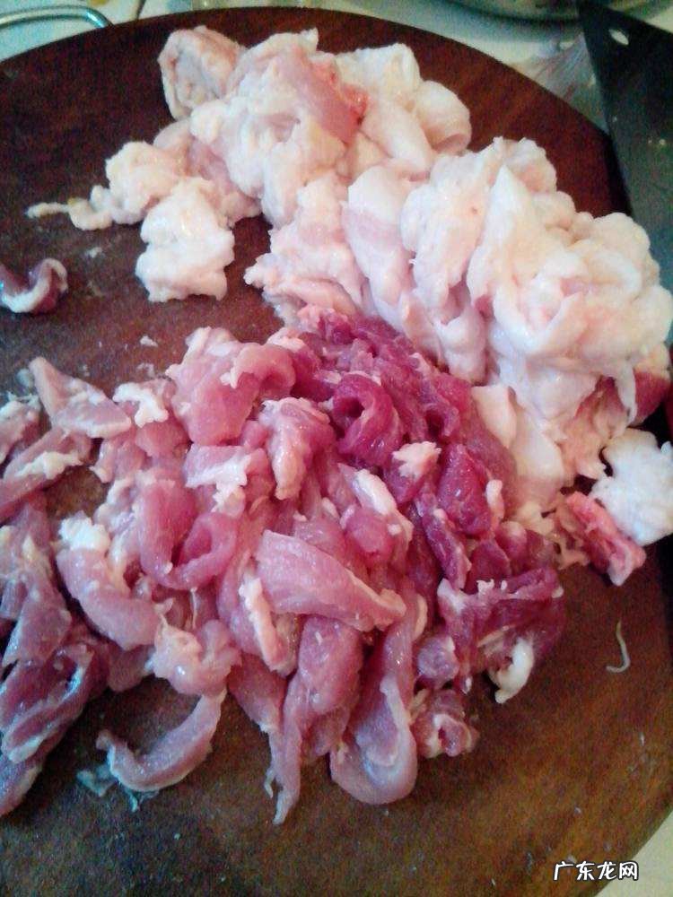 肥肉切片怎么做