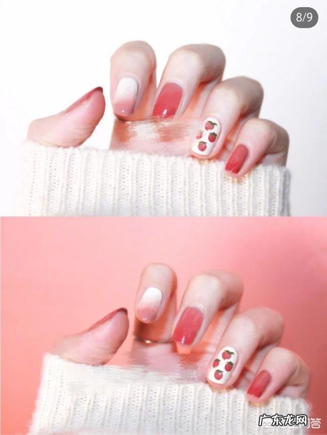 夏天有什么清新简约,看着很凉快的美甲款式推荐?