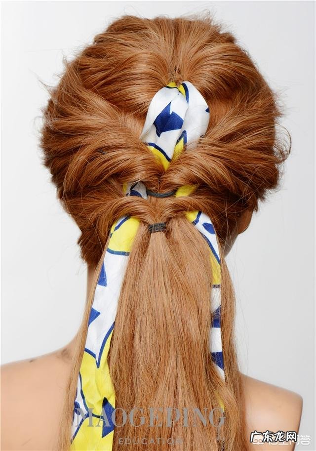 中长发要怎么戴发带才好看?