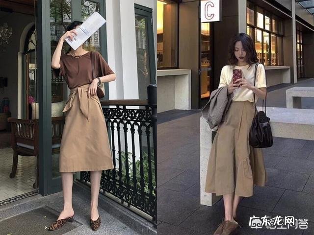 卡其色半身裙可以搭配什么上衣?