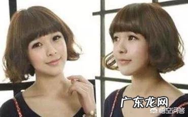 大圆脸,头发多,留什么短发合适?