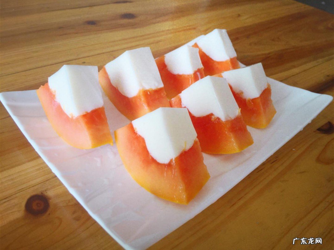 木瓜椰奶冻的做法